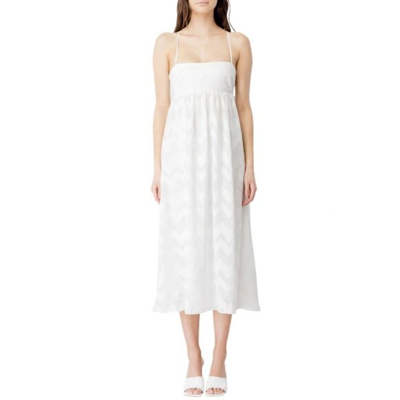 NWT Bardot Zanthi Midi Dress in Orchic White Sz. XXL (US 12) - Picture 2 of 4